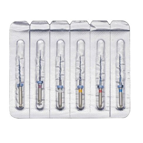 نظام تنشيط الحرارة TF-6 مبرد قناة الجذر المستدق الكبير 6 قطع (25 ملم) in Kuwait