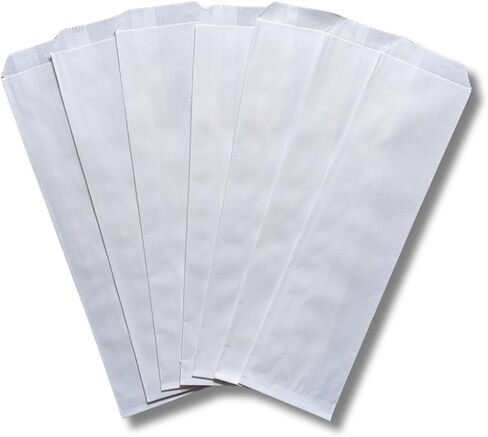 Silverware Sleeve Bags, Plain White Paper, 2-3/4x 10 (2000 Count) in Saudi Arabia