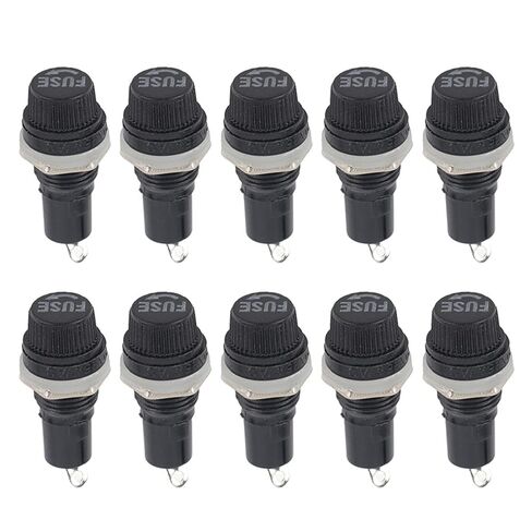 Panel MountHolder Case 10pcs 5x20mm Glass Tubefor Electrical Equipment in Saudi Arabia