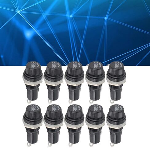 Panel MountHolder Case 10pcs 5x20mm Glass Tubefor Electrical Equipment in Saudi Arabia