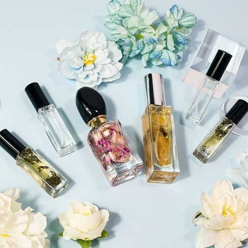 مجموعة صناعة العطور للنساء، اصنعي رائحتك الخاصة باستخدام الزيت العطري، الزجاجة، مجموعة أدوات يدوية خالية من الكحول، مجموعة هدايا عيد ميلاد عطرية للنساء والفتيات in Kuwait
