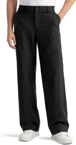 Hisdern Flex 505 Men Roamed Golf Golf Pants تمتد 30 "/32" جاف لا الحديد السريع للعمل غير الرسمي اليومي مع جيب الأداة المساعدة in Saudi Arabia