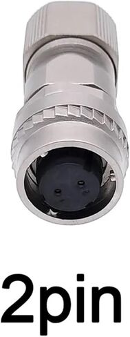 DB15 Data Cable Connector VGA Panel Mounting D Type 3 Rows 15pin Port Socket Female Male Adapter DP15 1Pcs(Straight 2Pin Plug) in Saudi Arabia
