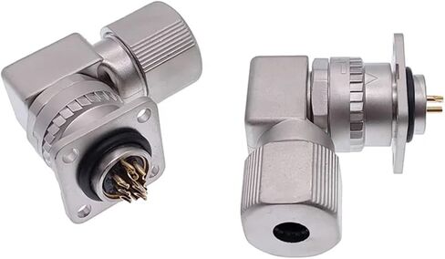 DB15 Data Cable Connector VGA Panel Mounting D Type 3 Rows 15pin Port Socket Female Male Adapter DP15 1Pcs(Straight 2Pin Plug) in Saudi Arabia
