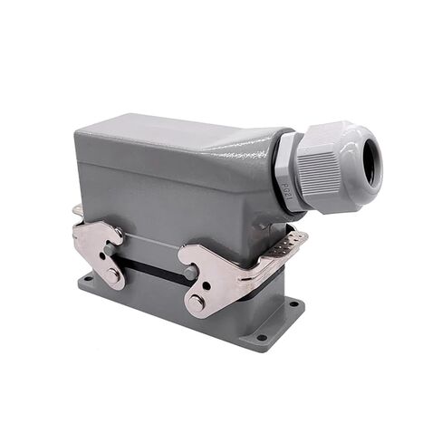 Heavy Duty Connectors HDC-HE-024-1/2/3/4 F/M 24pin Industrial Rectangular Connector Plugs 16A 500V Screw Connection 1Pcs(HDC-HE-024-2) in Saudi Arabia