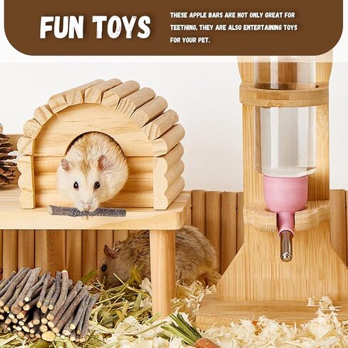 900g/2lb تفاح صغير العصي حيوانات الخشب المولي يعامل ألعاب الأرانب للأرانب شينشيلاس غينيا خنزير الهامستر ببغاء الببغاء الببغاء والحيوانات الصغيرة مضغ عصا عصا العصي in Kuwait