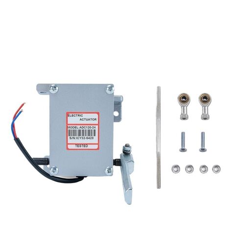 ADC120 Generator Engine Actuator Electronic Governor Fuel Pump Linear Rotor External Type Actuator Genset Part 12V 24V(12V) in Saudi Arabia