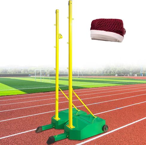 Badminton Net Frame Poles - Badminton Poles & Net for Backyard School,Indoor Outdoor Heavy Duty Badminton Post Set, Outdoor Badmintons Net Stand with Base, for Adult Kids Training in Kuwait