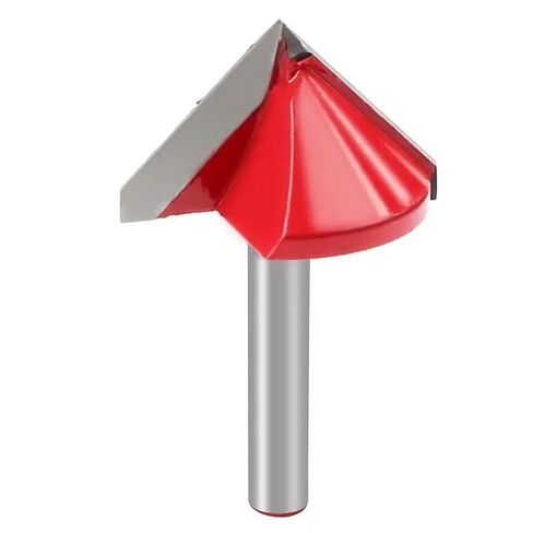 6mm Shank 90 Degree CNC Carbide End Mill Milling Cutter 3D Carbide Coated Tipped Miter Router Bit Knife V Bit Woodworking Cutting Tool in Saudi Arabia