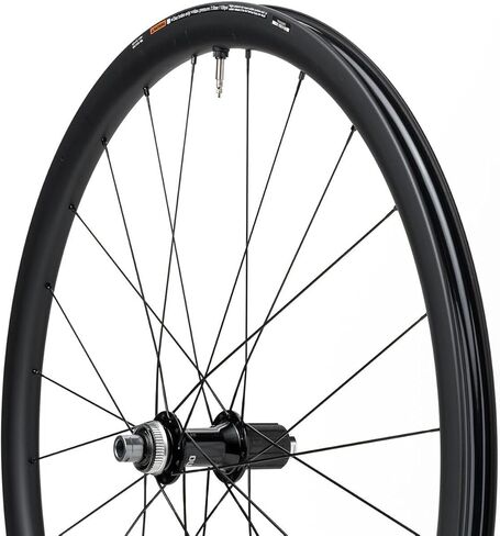 عجلة الطريق الكربونية Shimano 105 Wh-Rs710 C32 - سوداء بدون أنابيب، خلفية in Saudi Arabia