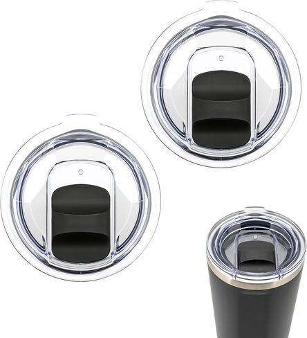 غطاء بديل متوافق مع غطاء منزلق مغناطيسي 16oz-2Pack من Corkcicle، مانع للانسكاب مزدوج الغلق متوافق مع ملحقات Corkcicle in Kuwait