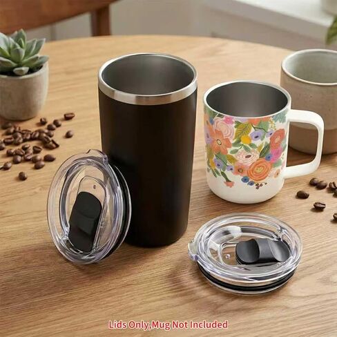 غطاء بديل متوافق مع غطاء منزلق مغناطيسي 16oz-2Pack من Corkcicle، مانع للانسكاب مزدوج الغلق متوافق مع ملحقات Corkcicle in Kuwait