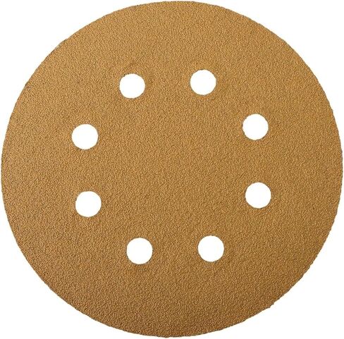 Sanding Belts,sander paper, 20 Pack Sandpaper 5 Inch 8-Hole 125mm Sanding Discs Polishing Alumina Abrasive Tools(120grit) in Kuwait