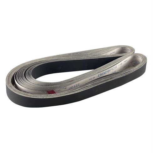 أحزمة صنفرة من الكربيد، 10 قطع 2100 × 50 مم من أحزمة صنفرة من كربيد السيليكون، حزام كاشط من القماش الناعم لتلميع النحاس (150#) in Kuwait