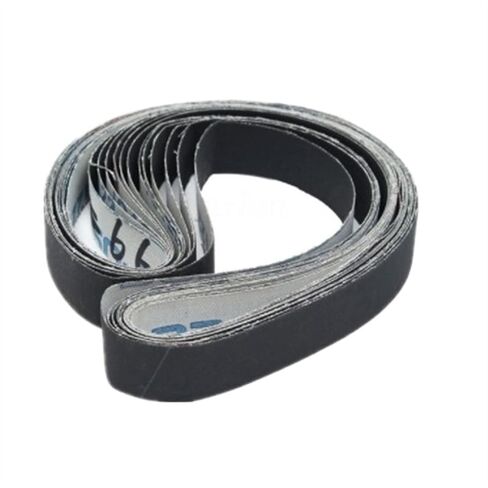 أحزمة صنفرة من الكربيد، 30 قطعة 760 * 25 مم حزام كاشط من كربيد السيليكون ملحقات مطحنة الصنفرة (800#) in Kuwait