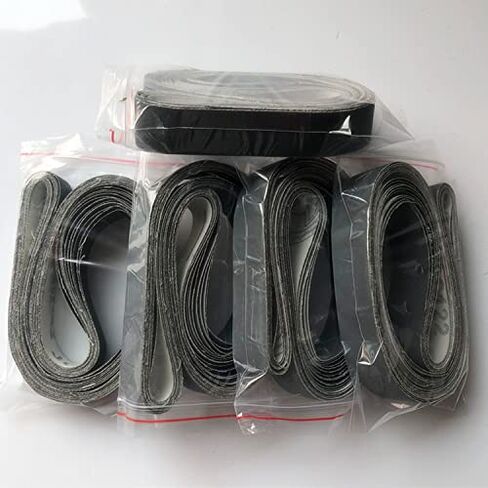 Carbide Sanding Belts, 30pcs 760 * 25mm Abrasive Belt Silicon Carbide Sanding Grinding Grinder Accessories(800#) in Saudi Arabia