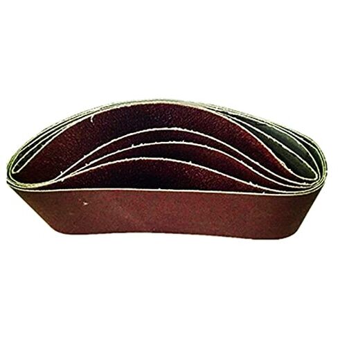 أحزمة صنفرة من الكربيد، 15 قطعة 457 مم × 75 مم حزام سنفرة من الألومنيوم أكسيد ساندر حزام حلقي اكسيد الالمونيوم البني in Kuwait