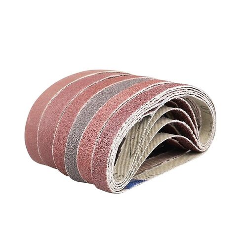Carbide Sanding Belts, 10 pcs/Set 520 * 20mm Sanding Belts Grits Sandpaper Abrasive Bands Belt Sander Polishing(100#) in Saudi Arabia