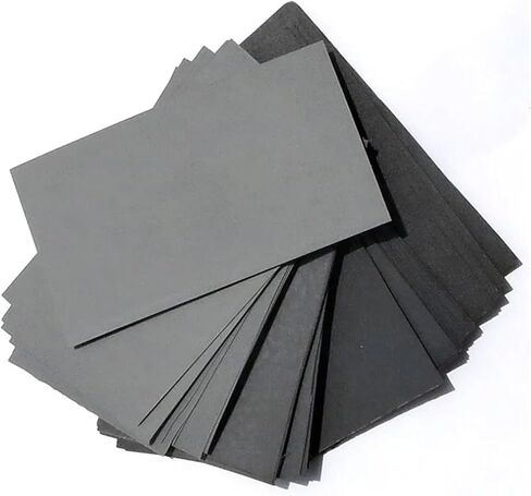 Sanding Belts,sander paper, 10pcs Sandpaper 600/800/1000/1200/1500/2000/2500 Grit Water/Dry Abrasive SandPapers for Wood Metal Polishing Tools(1200GRIT) in Kuwait