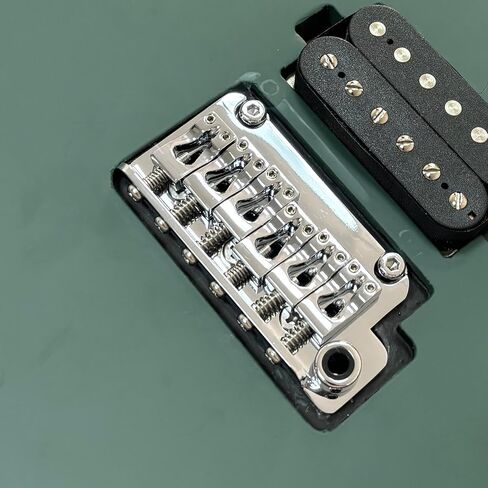 Guitar Bridge Saddles 10.8mm Zinc Alloy Tremolo Bridge Saddles Compatible with 6 String Fender Strat St Tele Telecaster Electric Guitar Replacement parts Chrome in Saudi Arabia