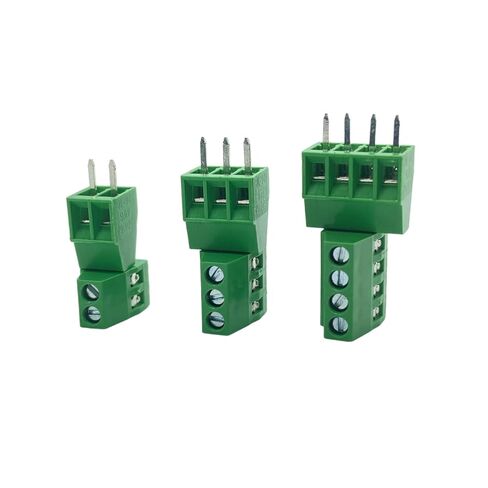 27 قطعة 2.54 مم 0.1 بوصة موصل كتلة طرفية لتركيب PCB (2PIN×10، 3PIN×10، 4PIN×7 + مفك براغي مخصص)، 150 فولت 6 أمبير، متوافق مع كابلات 26-18AWG in Kuwait
