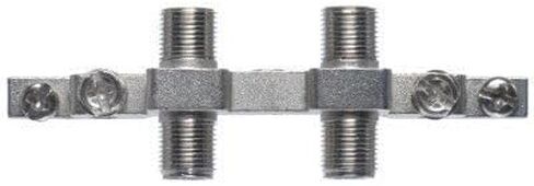 3 GHz High Frequency Dual (2 Ports) F Type Ground Block for Coaxial Cable for Cable/SAT/OTA/FTA/Security Systems etc.. in Saudi Arabia