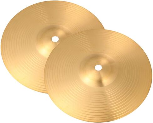 2Pcs 6-Inch Brass Drum Cymbals Jazz Drum Professional Fitting Anti-Rust Cymbal Parts for Percussion Use in Saudi Arabia