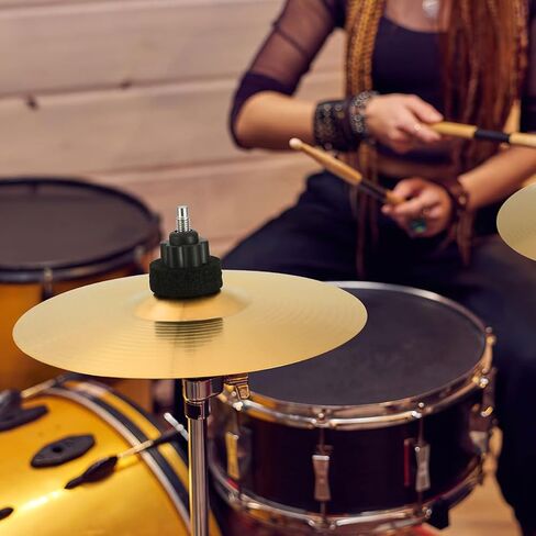 2Pcs 6-Inch Brass Drum Cymbals Jazz Drum Professional Fitting Anti-Rust Cymbal Parts for Percussion Use in Saudi Arabia