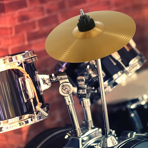 2Pcs 6-Inch Brass Drum Cymbals Jazz Drum Professional Fitting Anti-Rust Cymbal Parts for Percussion Use in Saudi Arabia