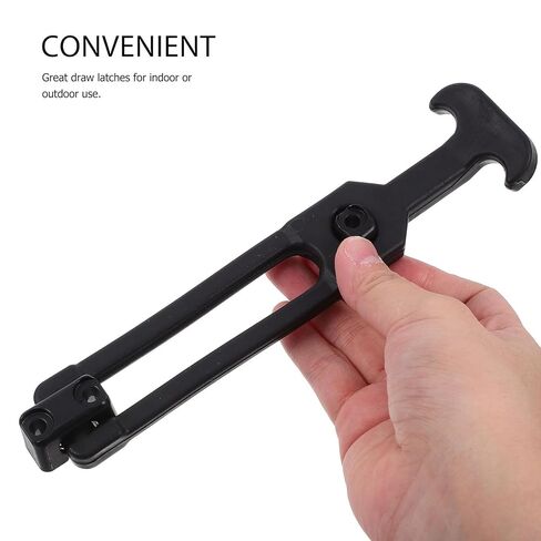 BESTYASH 2 Pcs Shock-Proof Rubber T-Handle Draw Latches with Elastic Tension for Tool Box Golf Cart and Industrial Equipment in Kuwait