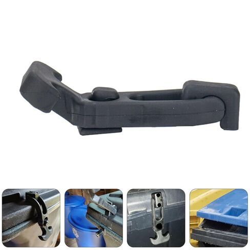 2 Sets Rubber T-Handle Hasp Heavy Duty Tool Box Latches with Flexible Rubber Catch for Rv and Golf Cart, Shock-Absorbing Draw Tension Locks in Saudi Arabia