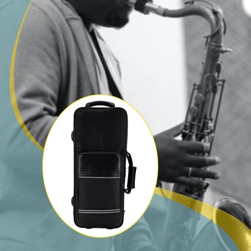 Menolana Alto Saxophone Case Storage Bag,Wear Resistant Shockproof Portable Saxophone Carrying Case Handheld Bag for Outdoor Exercise in Saudi Arabia