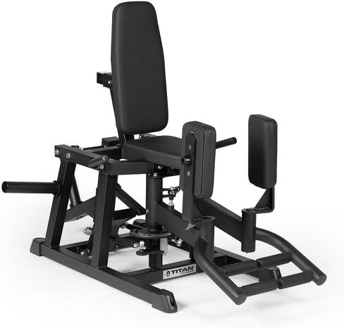 Titan Fitness Plate-Loaded Hip Abductor and Adductor Exercise Machine, Rated 250 LB, Combo Inner/Outer Thigh Stabilizer Machine in Saudi Arabia