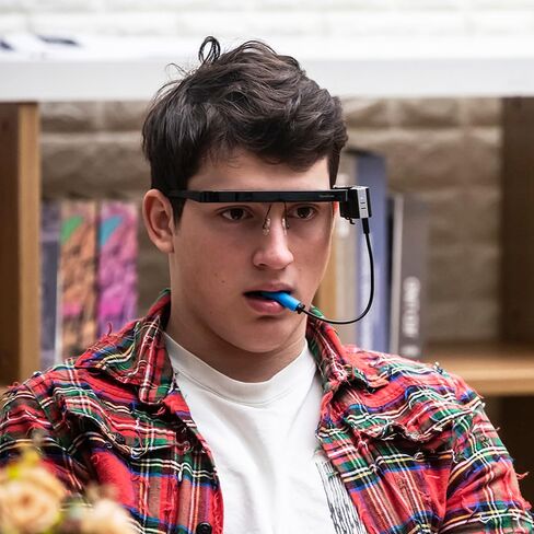 Adaptive Bite Switch - Glassouse - مفتاح إمكانية الوصول بدون استخدام اليدين للتكنولوجيا المساعدة وإعادة التأهيل والكراسي المتحركة وأجهزة الاتصالات والألعاب | متين، سهل الاستخدام، تحكم موثوق في الإدخال in Kuwait