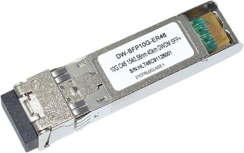 جهاز الإرسال والاستقبال البصري DW-SFP10G-ER46 DWDM 10G SFP + 40KM LC وحدة بصرية أصلية (وحدة واحدة) in Kuwait