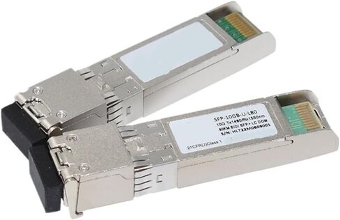 جهاز الإرسال والاستقبال البصري SFP-10GB-U-L80 10G SFP + 80KM BIDI TX1490 RX1550 الوحدة البصرية الأصلية (1 زوج 80 كجم) in Saudi Arabia