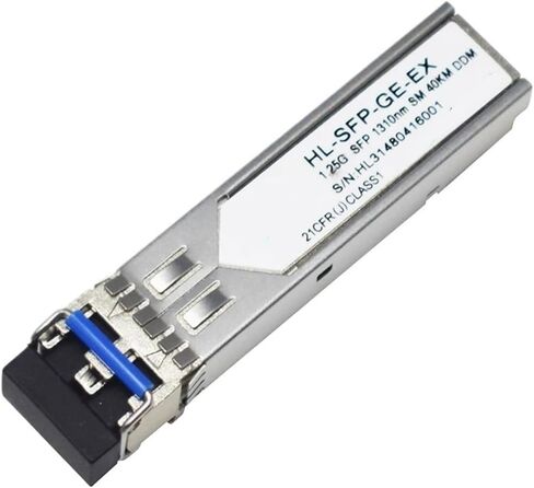 جهاز الإرسال والاستقبال البصري HL-SFP-GE-EX 1.25G SFP 1310NM 40KM DOM الوحدة البصرية الأصلية (1 قطعة 40 كم) in Kuwait