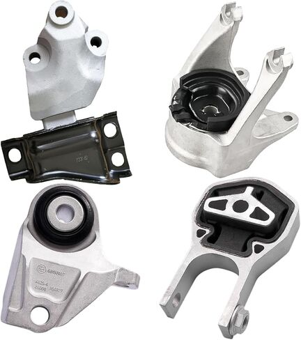 Engine Mounts & Transmission Mount 4PCS Fit for Jeep Renegade 2015 2016 2017 2018 2019 2020 & Fiat 500X 2016-2018 OE Num: 68363996AA, 68363755AA, 68258599AA, 68363756AA Venborix Drive in Saudi Arabia
