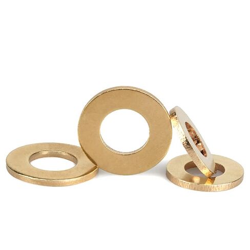 غسالة Qinlu-Washers النحاسية المسطحة 355 قطعة/المجموعة M2M2.5 M3M4 M5 M6 M8M10 M12M14 Meson Pad Sheet Metal طوق نحاس مسطح عادي غسالة مجموعة حشية مسطحة لإصلاح المصانع in Kuwait