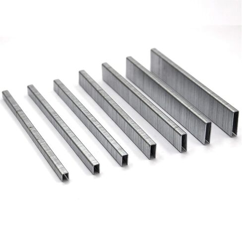 Qinlu-Washers 406J 408J 410J 413J 416J 419J 422J مسامير لتأطير المسامير الهوائية أداة تثبيت المسامير على شكل حرف U 5000 قطعة، لإصلاح المصانع (422J) in Kuwait