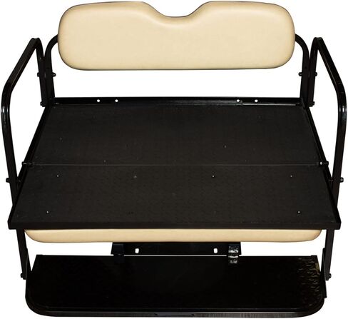 طقم مقعد خلفي قابل للطي من Performance Plus Carts Club Car Precedent/Onward/Tempo | متوافق مع موديلات 2004-Up (برتقالي) in Kuwait