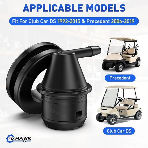Gas Golf Cart Fuel Tank Vent Assembly and Insulator Grommet Repair Kit for Club Car DS(1992-2015) & Precedent(2004-2019) in Saudi Arabia