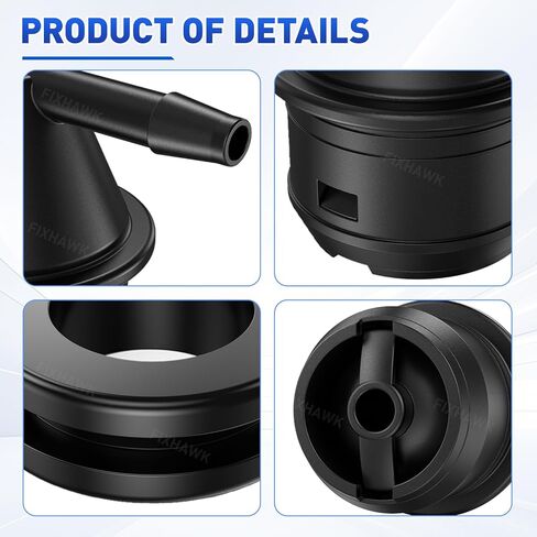 Gas Golf Cart Fuel Tank Vent Assembly and Insulator Grommet Repair Kit for Club Car DS(1992-2015) & Precedent(2004-2019) in Saudi Arabia