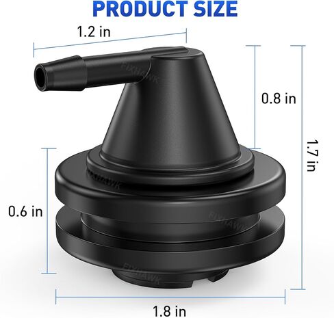 Gas Golf Cart Fuel Tank Vent Assembly and Insulator Grommet Repair Kit for Club Car DS(1992-2015) & Precedent(2004-2019) in Saudi Arabia