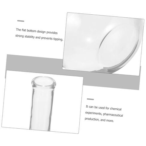 500ml Lab Flask Set Light Pink Bottle Flat Bottom Wide Mouth for Chemistry Pharmaceutical Production in Saudi Arabia
