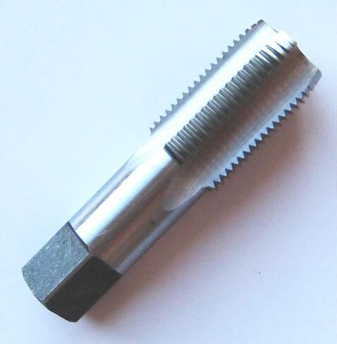 3/8-18 NPS Pipe Tap HSS Straight Pipe Thread Uncoated Bright Finished Ground Thread. Luctool Provides Premium Quality Hand Tools for Metal Threading. in Saudi Arabia
