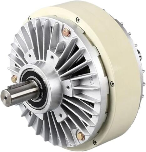 Double Shaft Magnetic Powder Clutch 25Nm 2.5kg DC 24V Dual 2Axis Winding Brake Compatible For Tension Control Bag Printing Dyeing Machine in Saudi Arabia