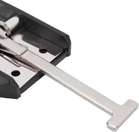 LiebeWH RV Trailer Door Holder Stainless Steel T Style Entry Door Latch Catch, Heavy Duty Exterior Hook Keeper for Campervan Motorhome Trailer Replacement Upgrade (4inch) in Saudi Arabia