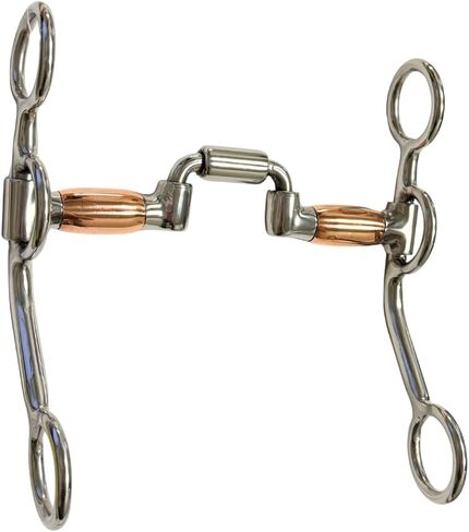 AJ Tack Argentine Hinged Port Correction Bit with Copper Rollers in Saudi Arabia