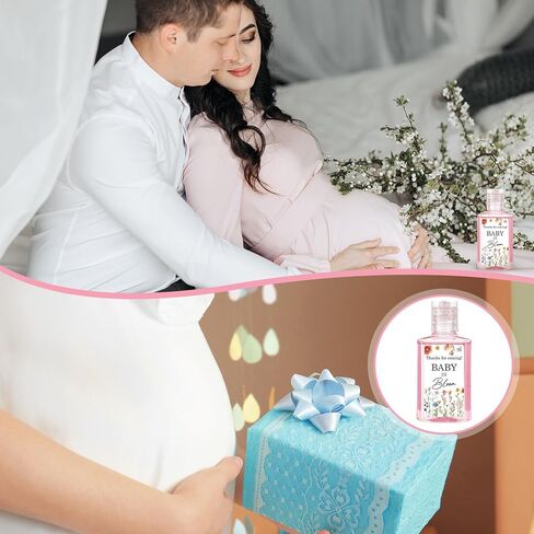 24 قطعة من مطهر اليد Wildflower Baby in Bloom، هدايا تقدير استحمام الطفل على شكل زهرة، شكرًا لقدومك بحجم 1 أونصة سائلة معقم لليدين للنساء الضيوف، هدايا الحفلات in Kuwait